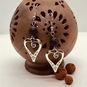 Heart Aromatherapy Earrings